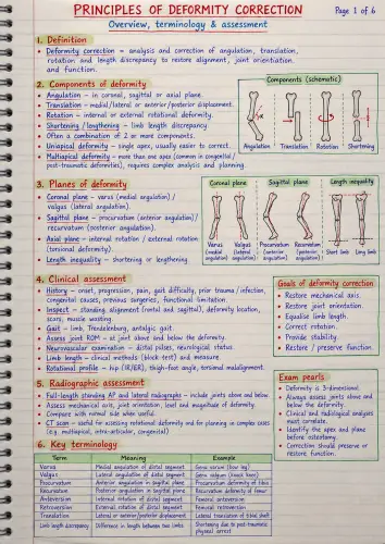 Principles of deformity correction preview