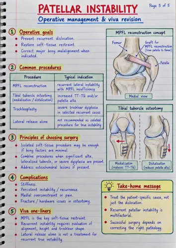 Patellar instability preview